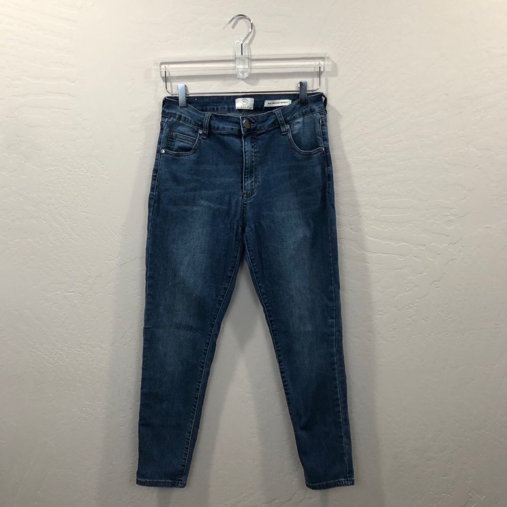Cotton On Sz 10 Skinny Jeans Mid Grazer Pants